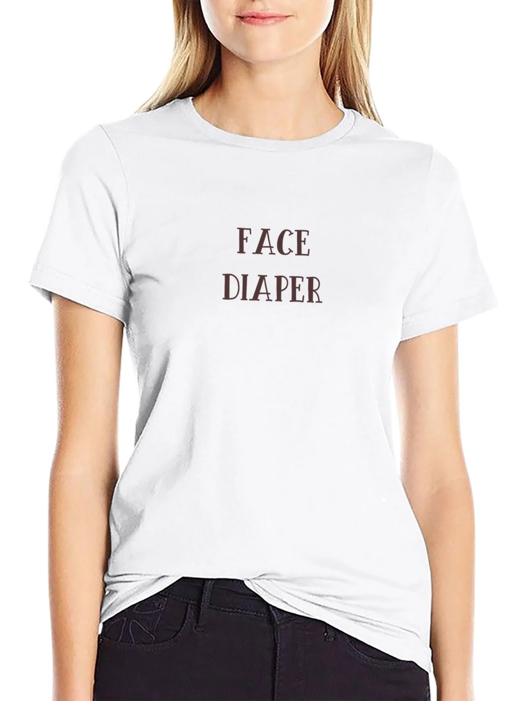 Face Diaper Graphic Tee - Bold Statement T-Shirt product image 8