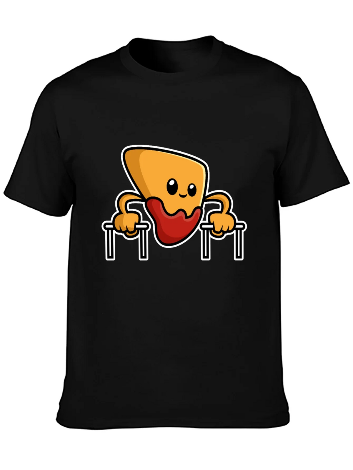 Funny Nacho Dip Pull-up T-Shirt product image 3