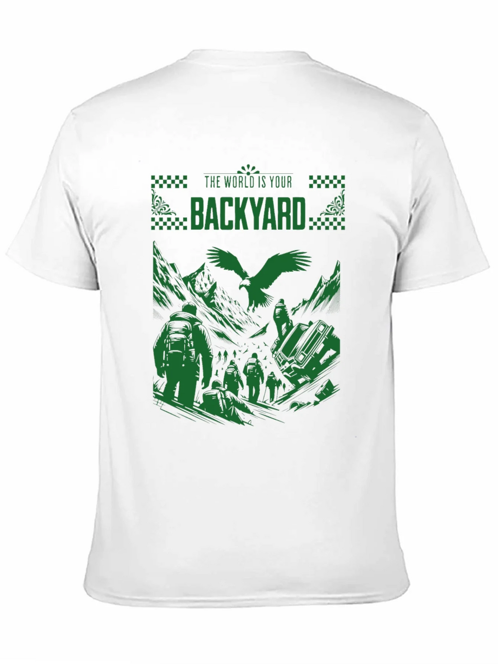 The World Is Your Backyard Graphic Tee product image 3