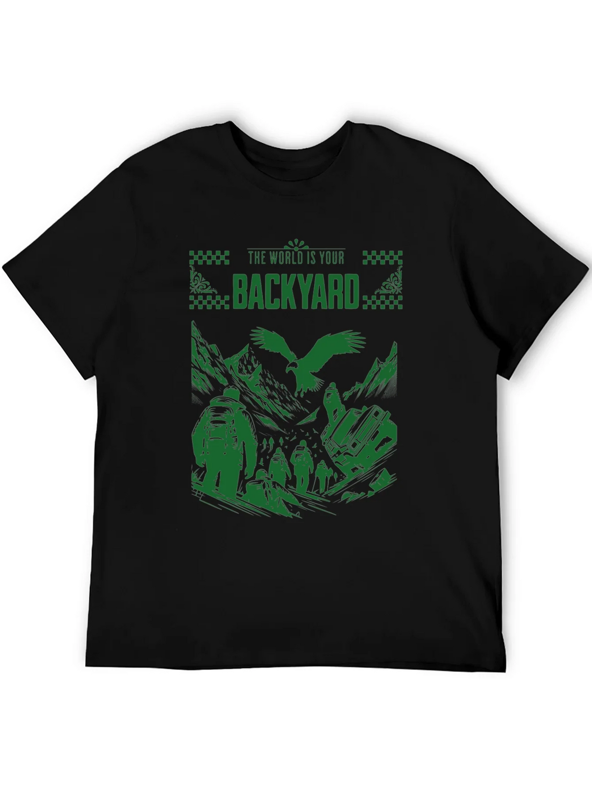 The World Is Your Backyard Graphic Tee product image 1