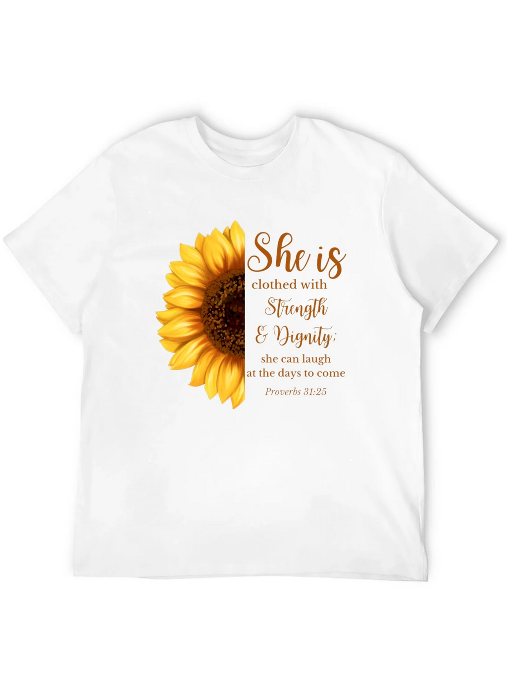 Sunflower Strength & Dignity Graphic T-Shirt product image 11