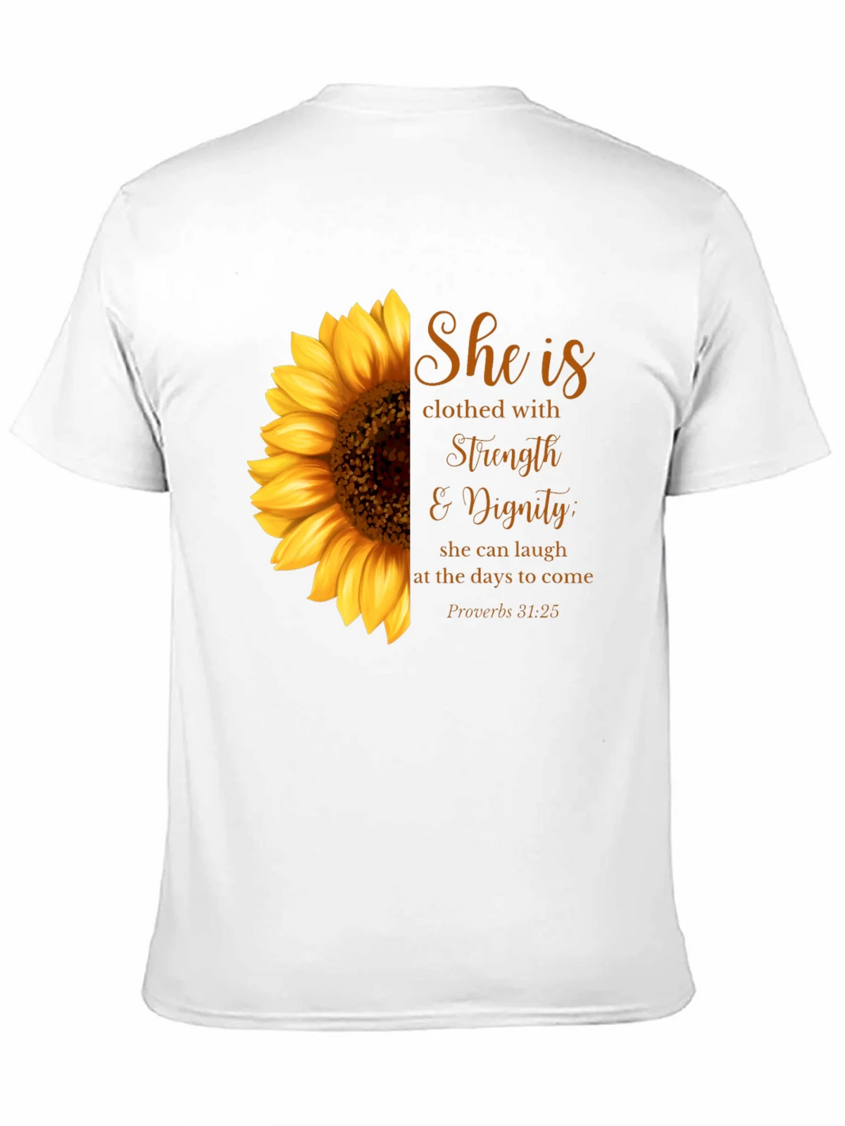 Sunflower Strength & Dignity Graphic T-Shirt product image 10