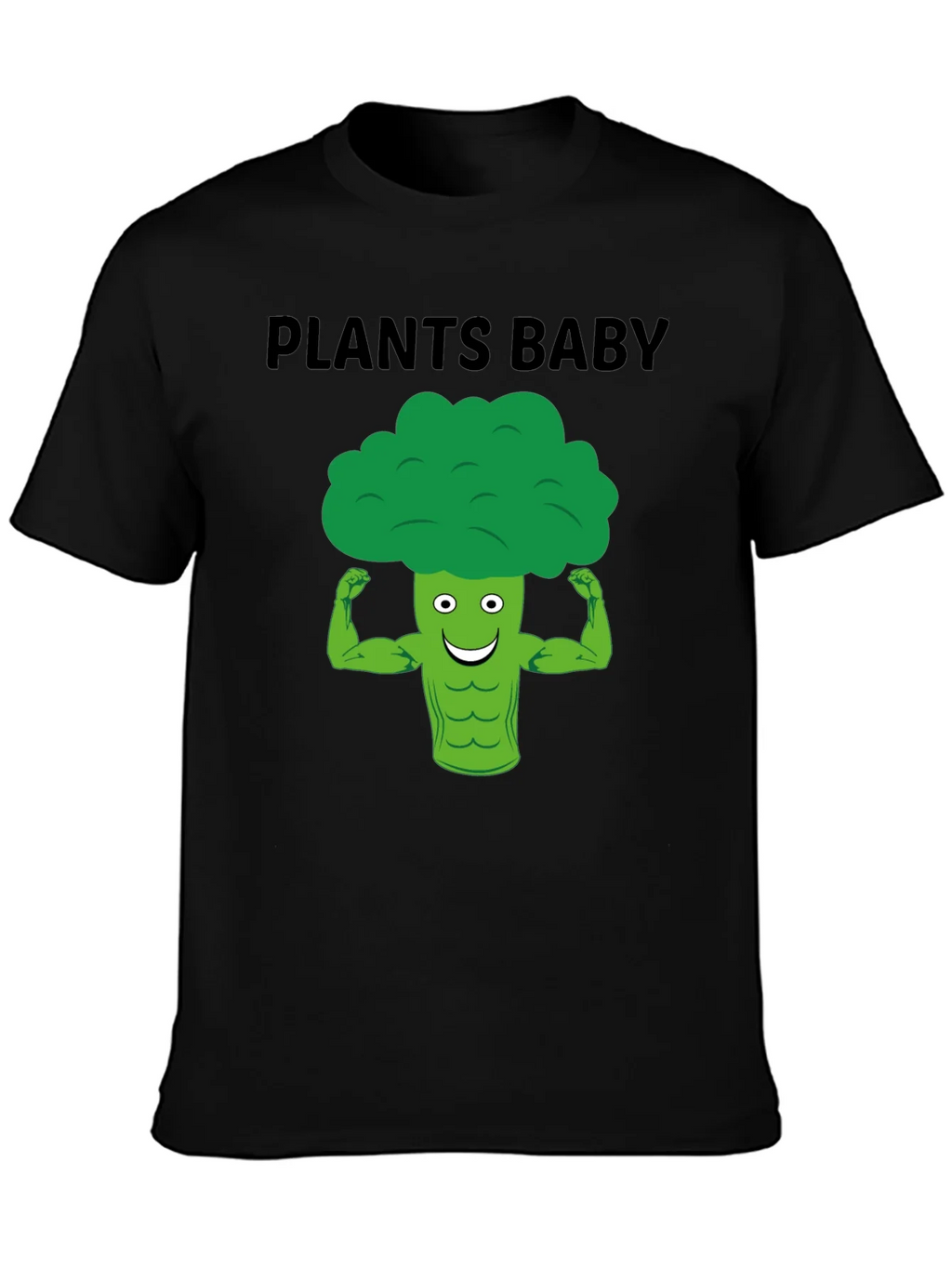Plants Baby Broccoli Muscle T-Shirt product image 3