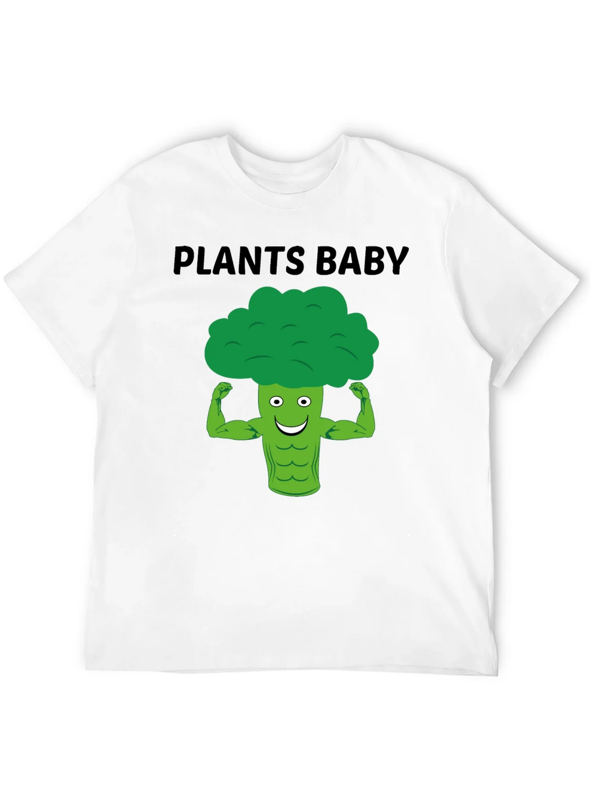 Plants Baby Broccoli Muscle T-Shirt product image 11