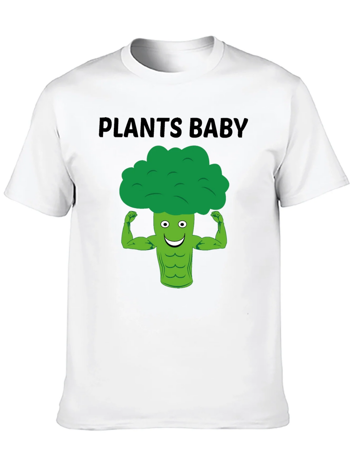Plants Baby Broccoli Muscle T-Shirt product image 9