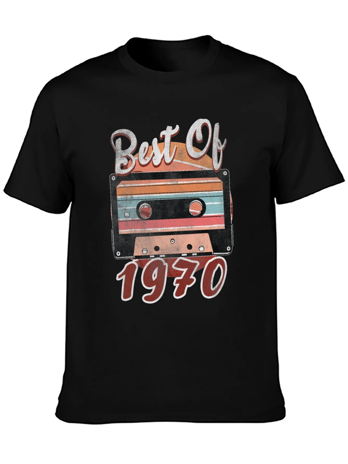 Best of 1970 Cassette Tape T-Shirt product image 3