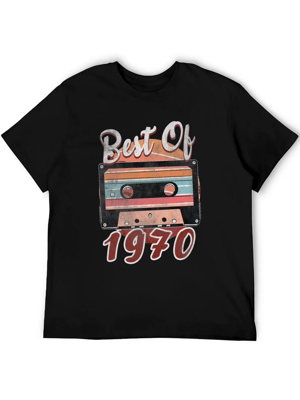 Best of 1970 Cassette Tape T-Shirt product image 5