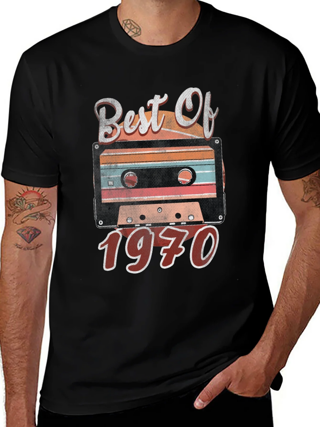 Best of 1970 Cassette Tape T-Shirt product image 1