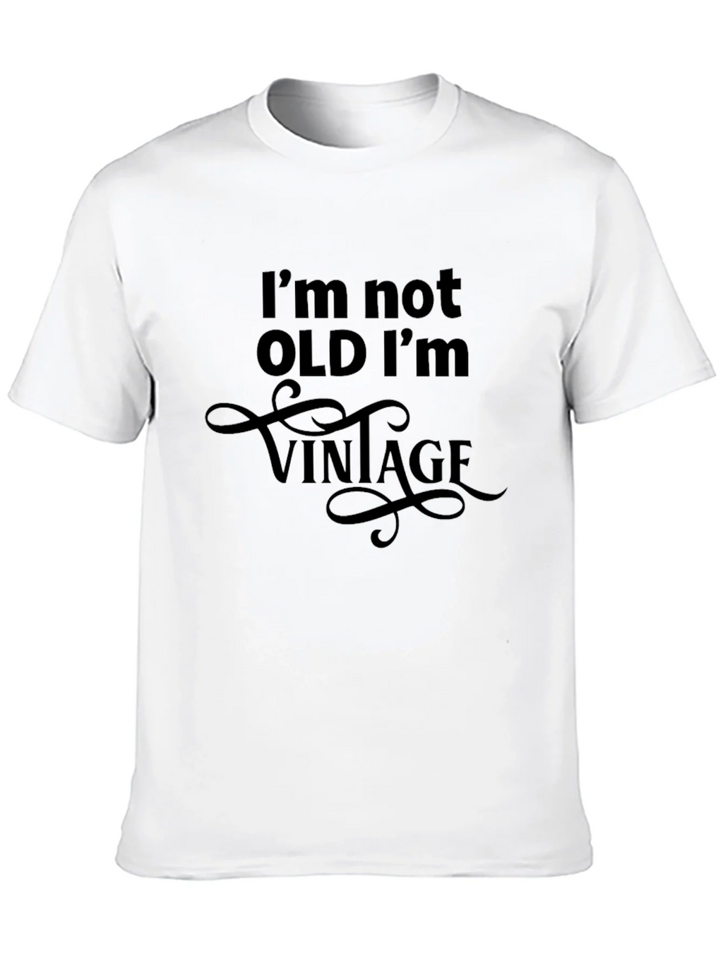 Vintage Humor Graphic T-Shirt - Not Old Im product image 9