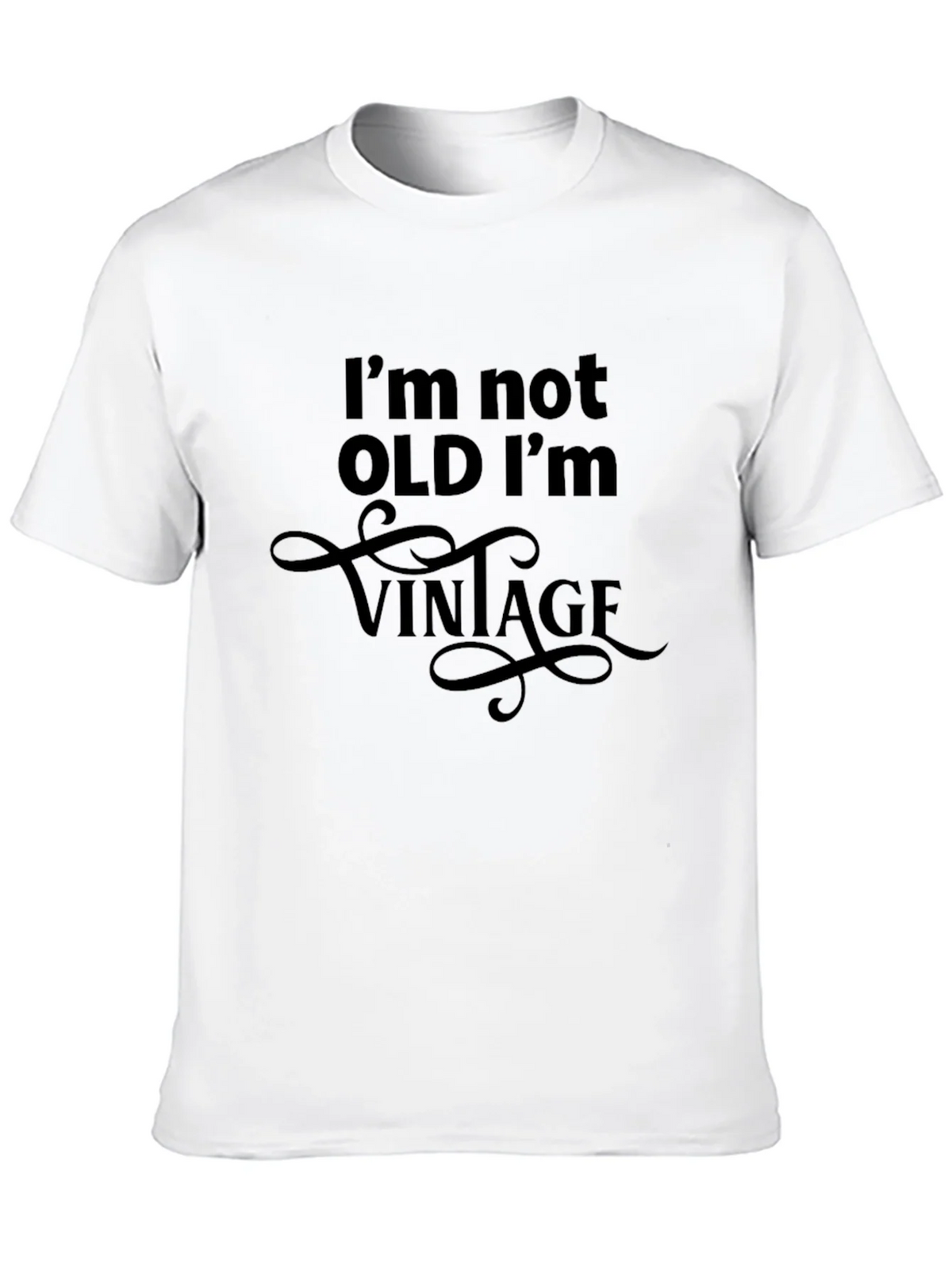 Vintage Humor Graphic T-Shirt - Not Old Im product image 9