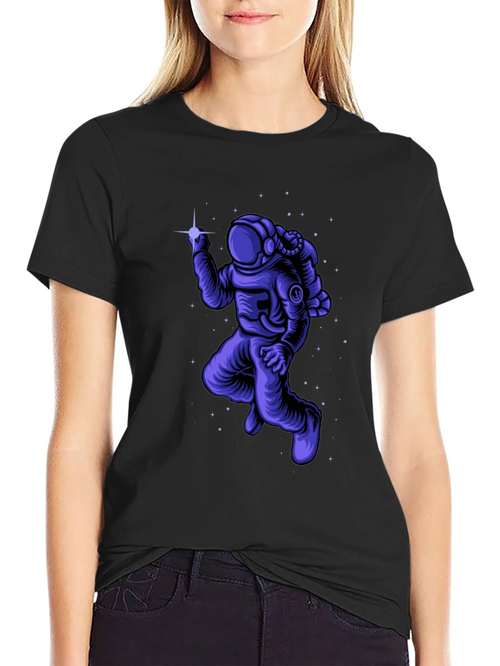 Astronaut in Space Graphic T-Shirt product image 2