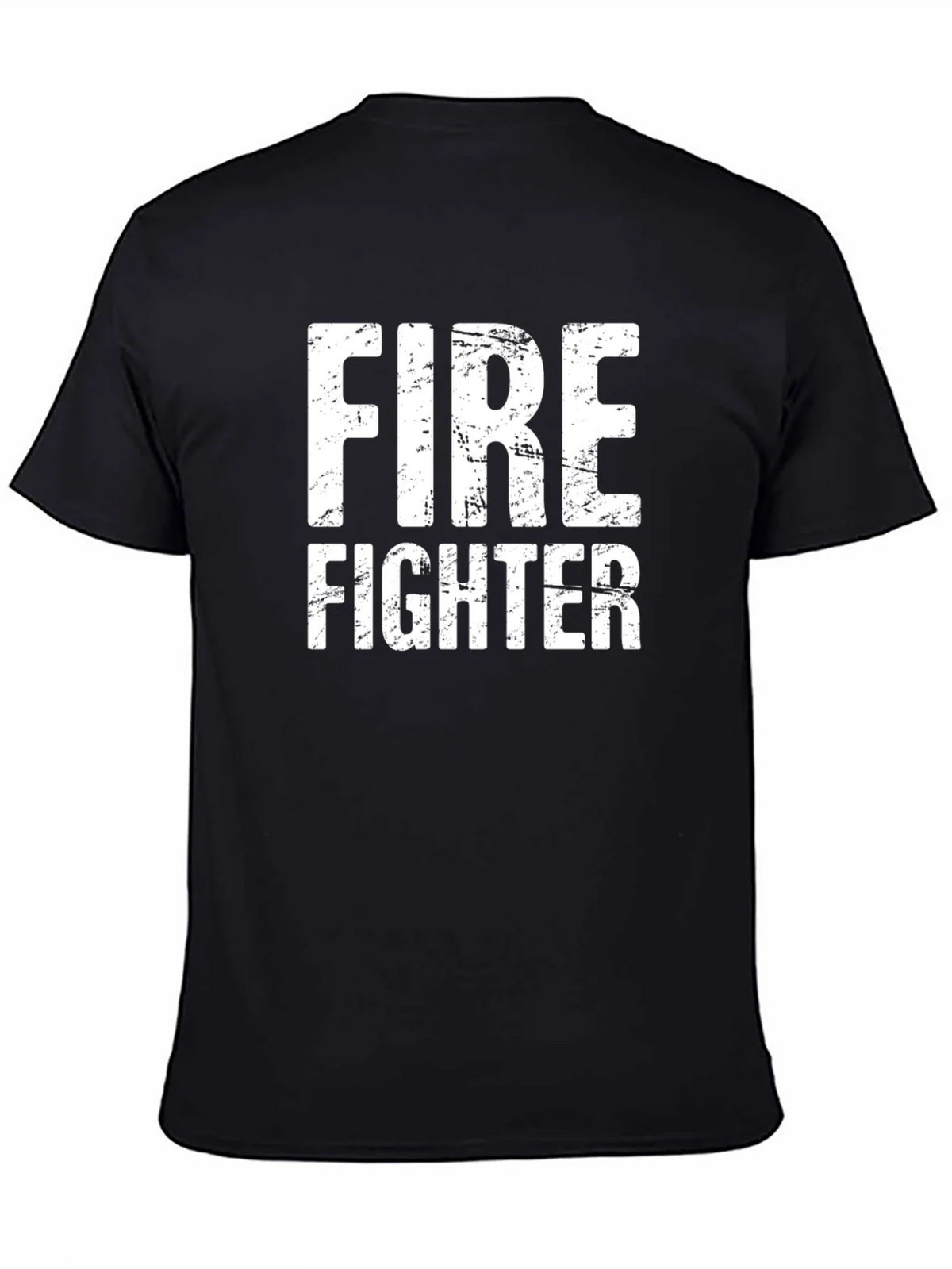 Firefighter Graphic T-Shirt - Black product image 1
