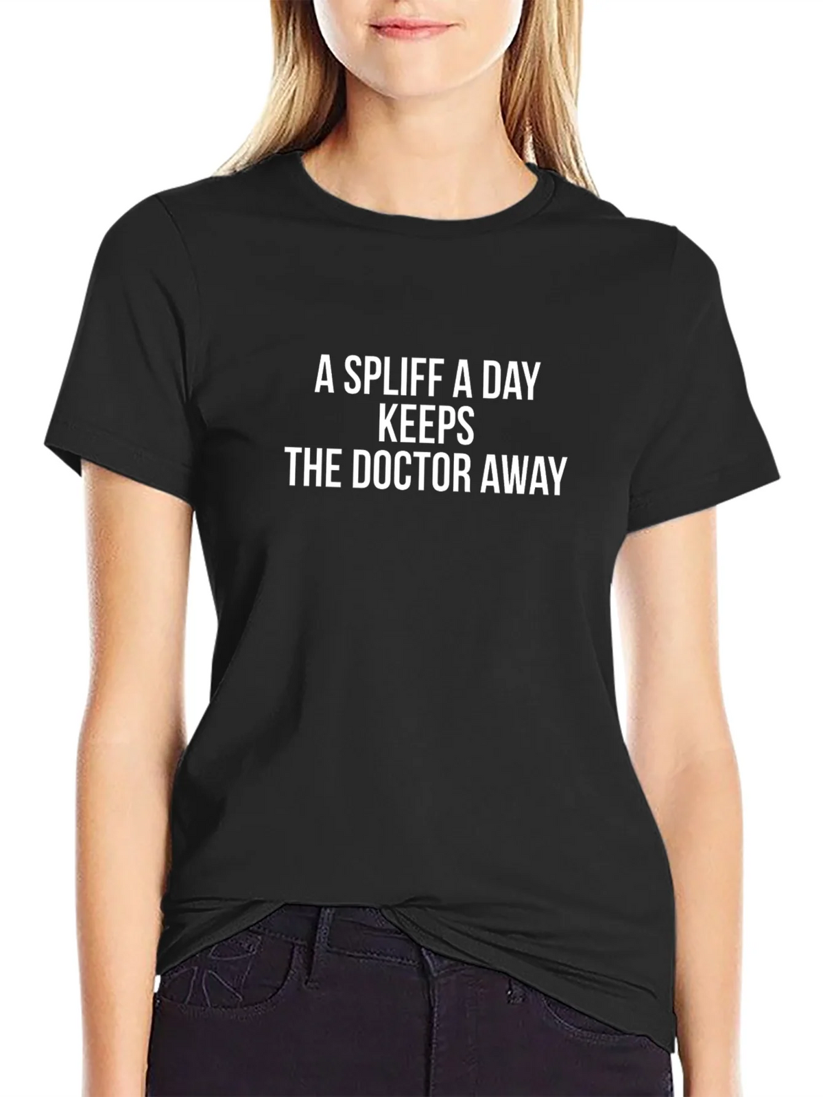 A Spliff a Day Keeps the Doctor Away T-Shirt product image 2