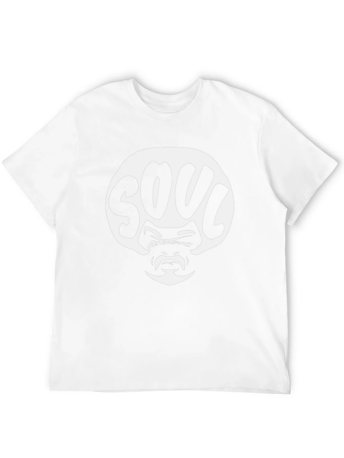 Soul Music Graphic Tee - Black Cotton Blend product image 11