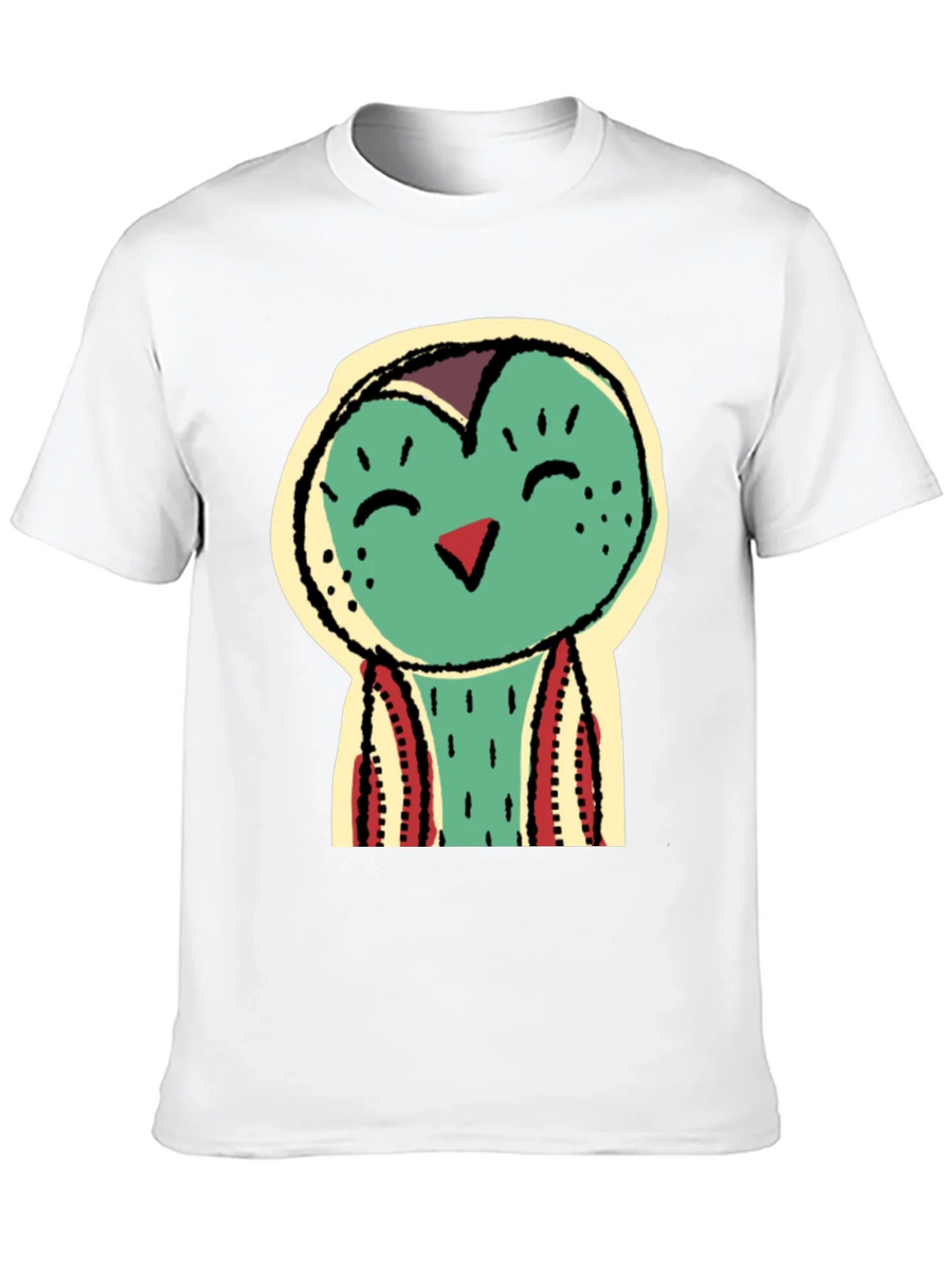 Funky Bird Graphic Tee - Black Cotton product image 4