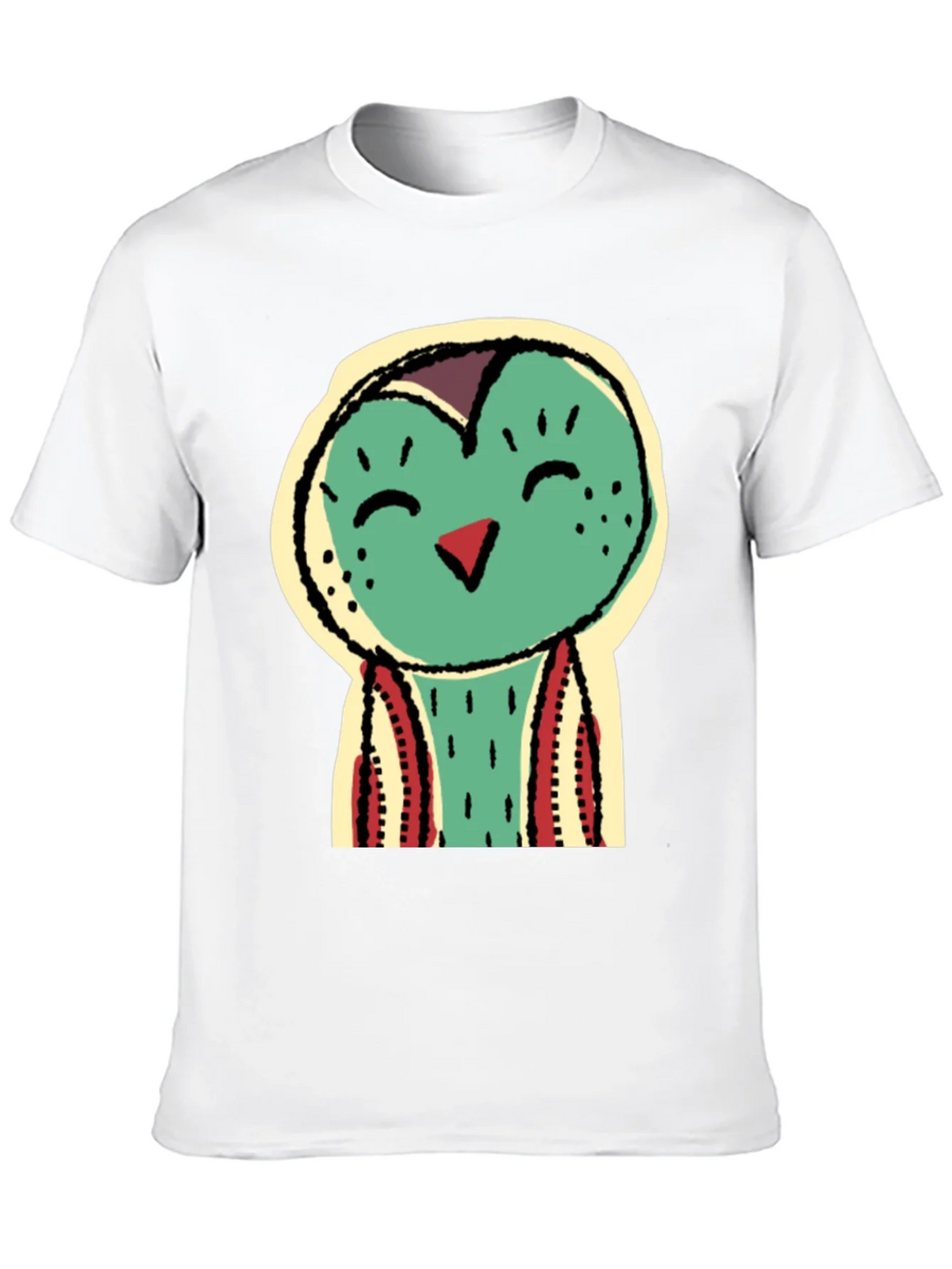 Funky Bird Graphic Tee - Black Cotton product image 4