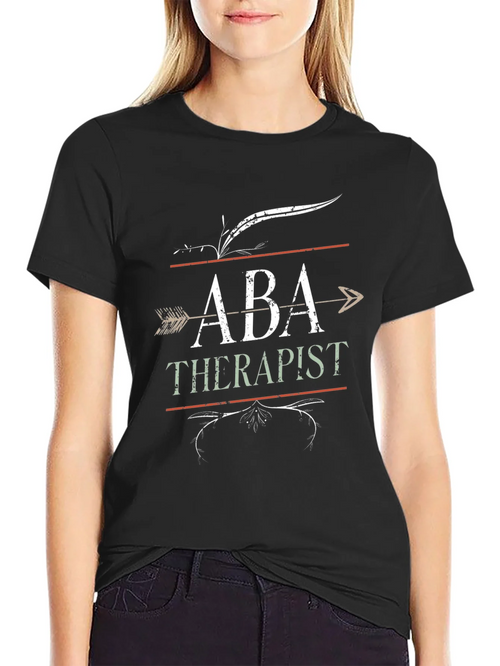 ABA Therapist Arrow T-Shirt - Unisex Cotton Tee product image 2