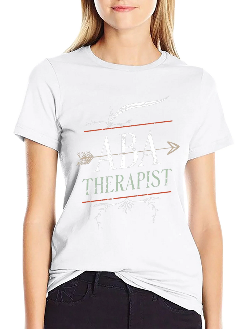 ABA Therapist Arrow T-Shirt - Unisex Cotton Tee product image 8