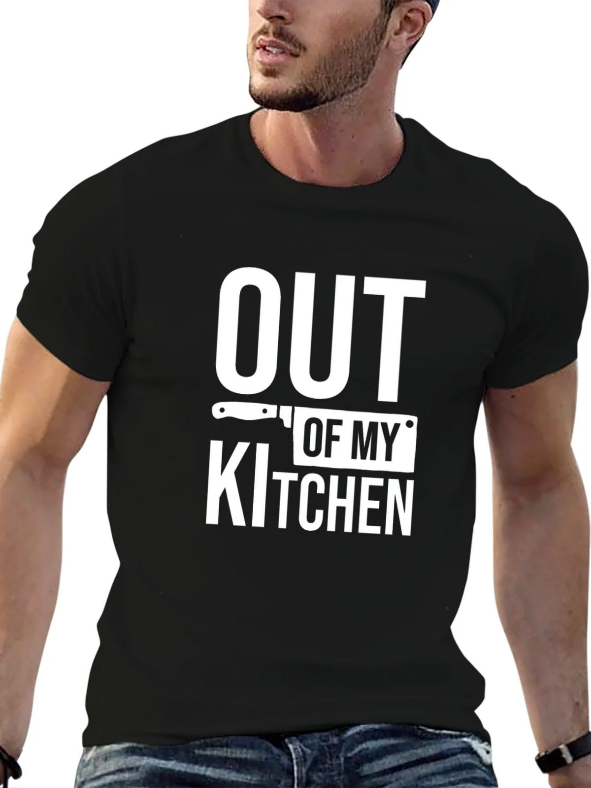 Out of My Kitchen Chef Graphic Tee product image 6