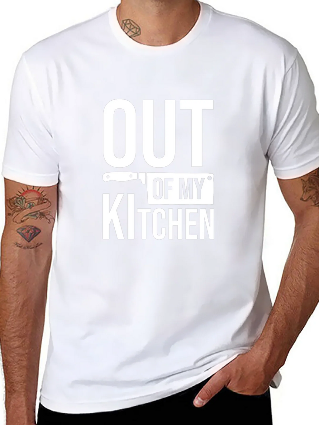 Out of My Kitchen Chef Graphic Tee product image 7