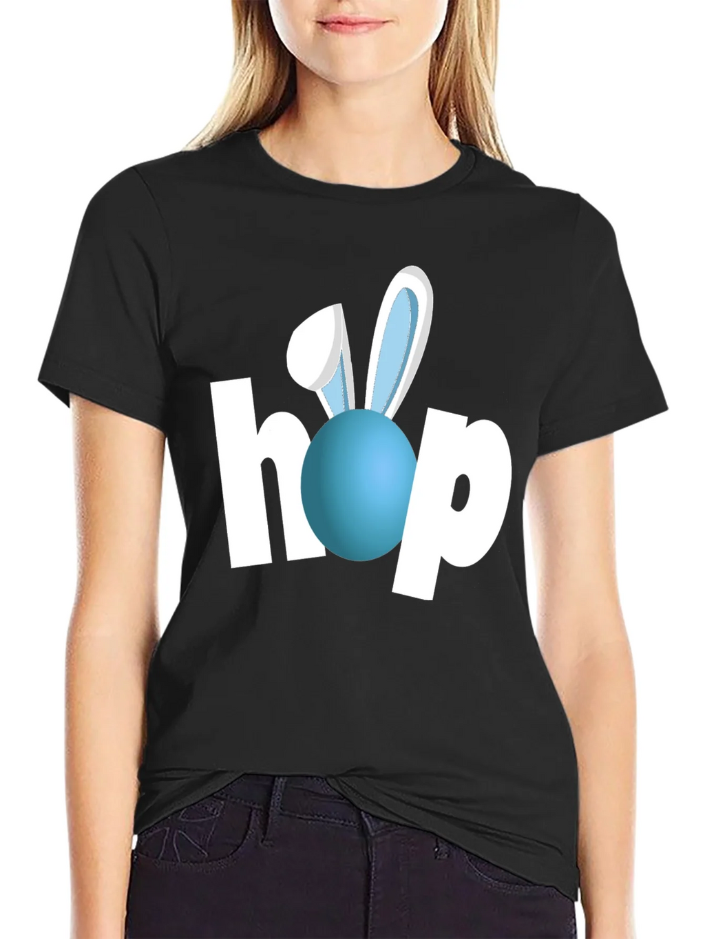 Easter Hop Bunny T-Shirt - Festive Holiday Apparel product image 2