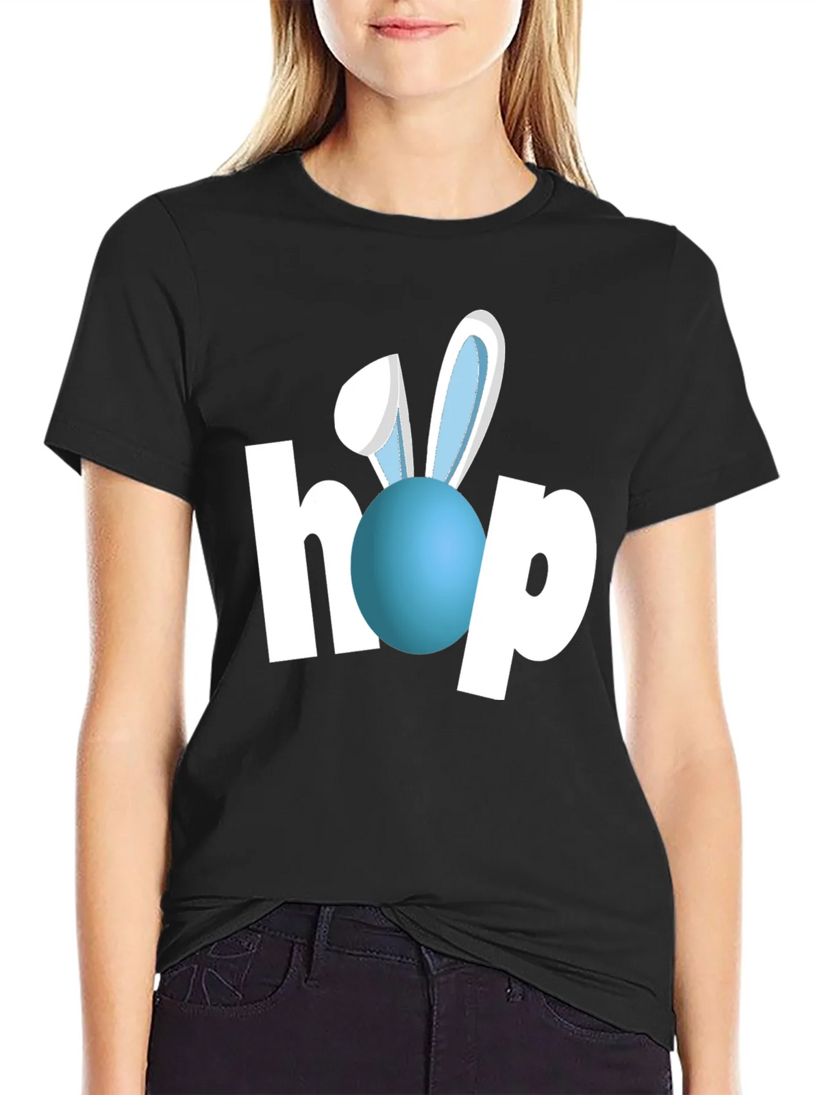 Easter Hop Bunny T-Shirt - Festive Holiday Apparel product image 2