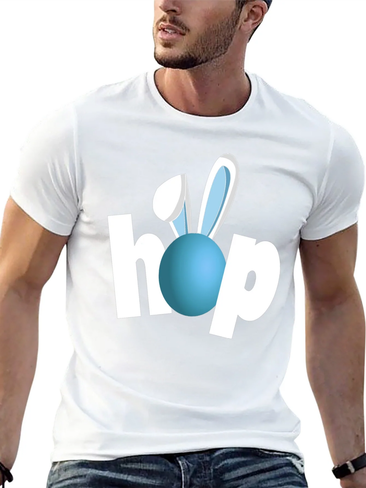 Easter Hop Bunny T-Shirt - Festive Holiday Apparel product image 12