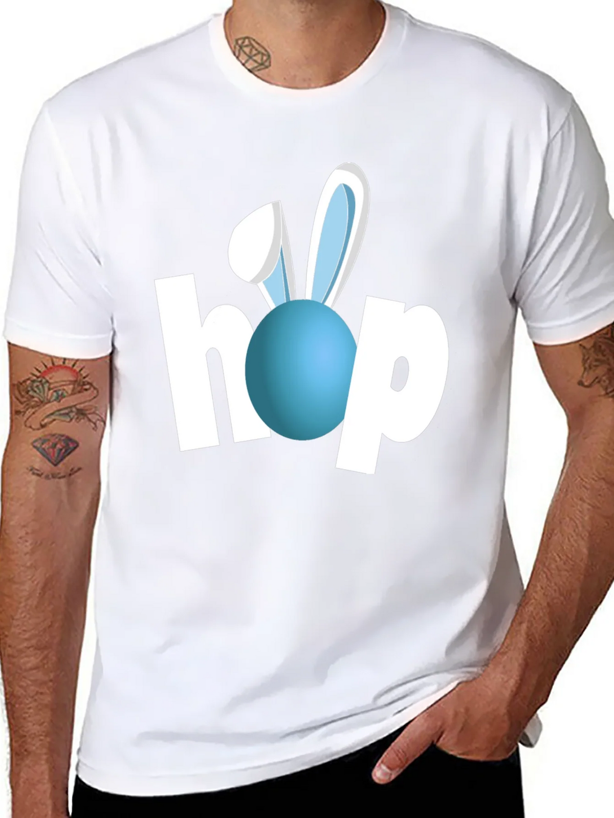Easter Hop Bunny T-Shirt - Festive Holiday Apparel product image 7