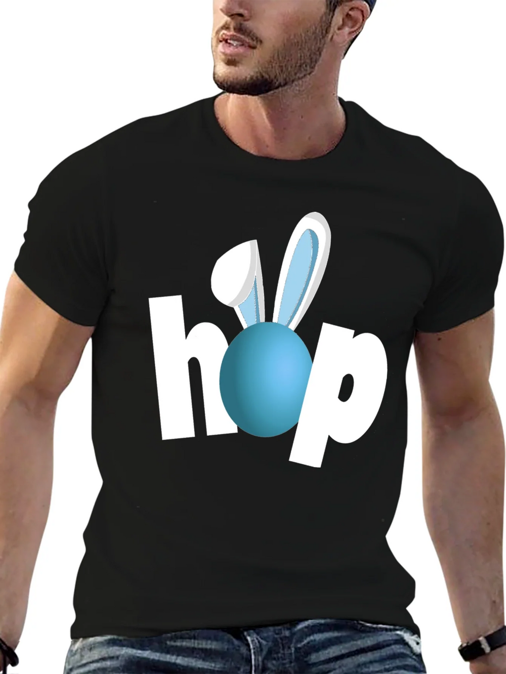Easter Hop Bunny T-Shirt - Festive Holiday Apparel product image 6
