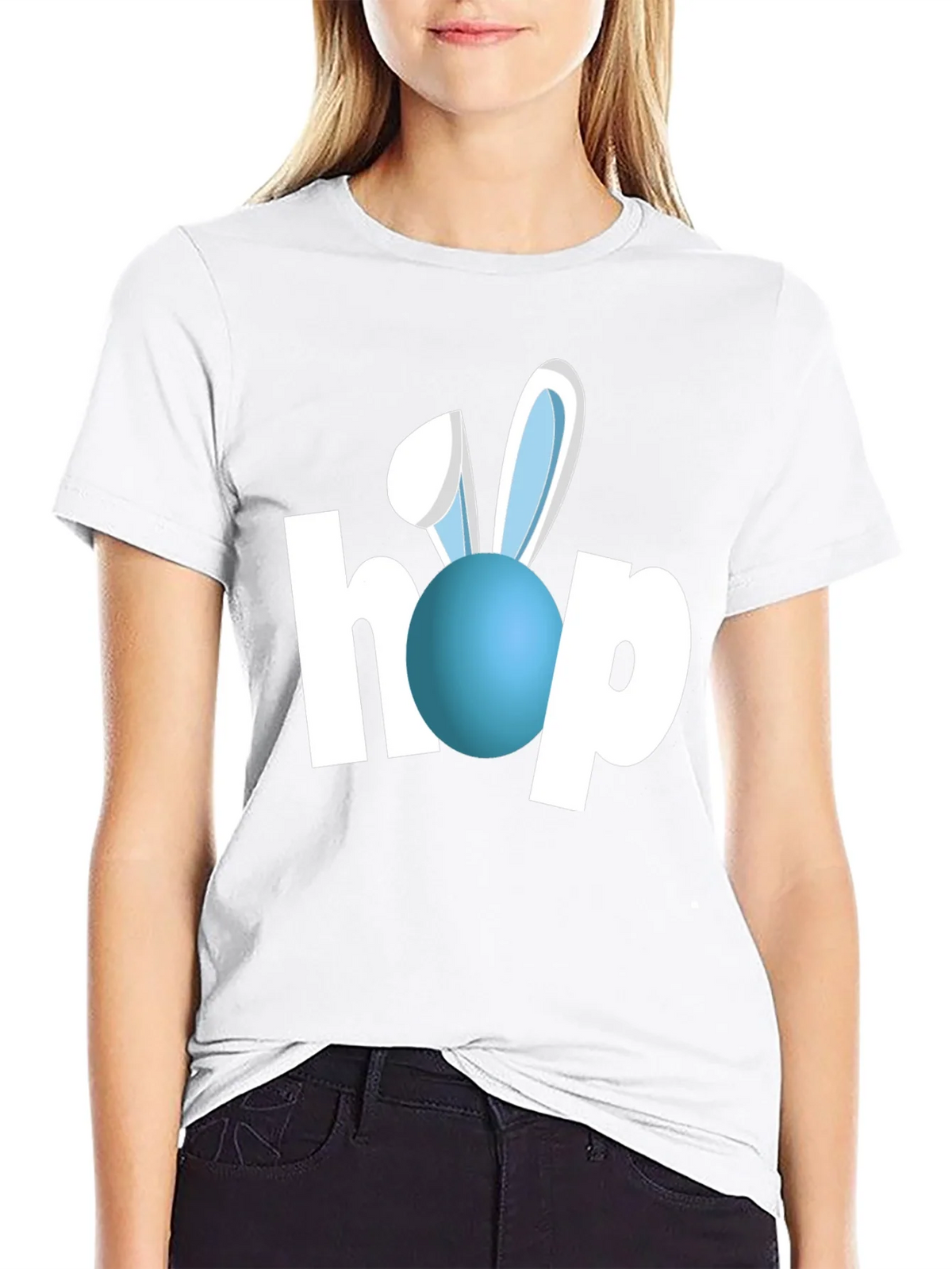 Easter Hop Bunny T-Shirt - Festive Holiday Apparel product image 8