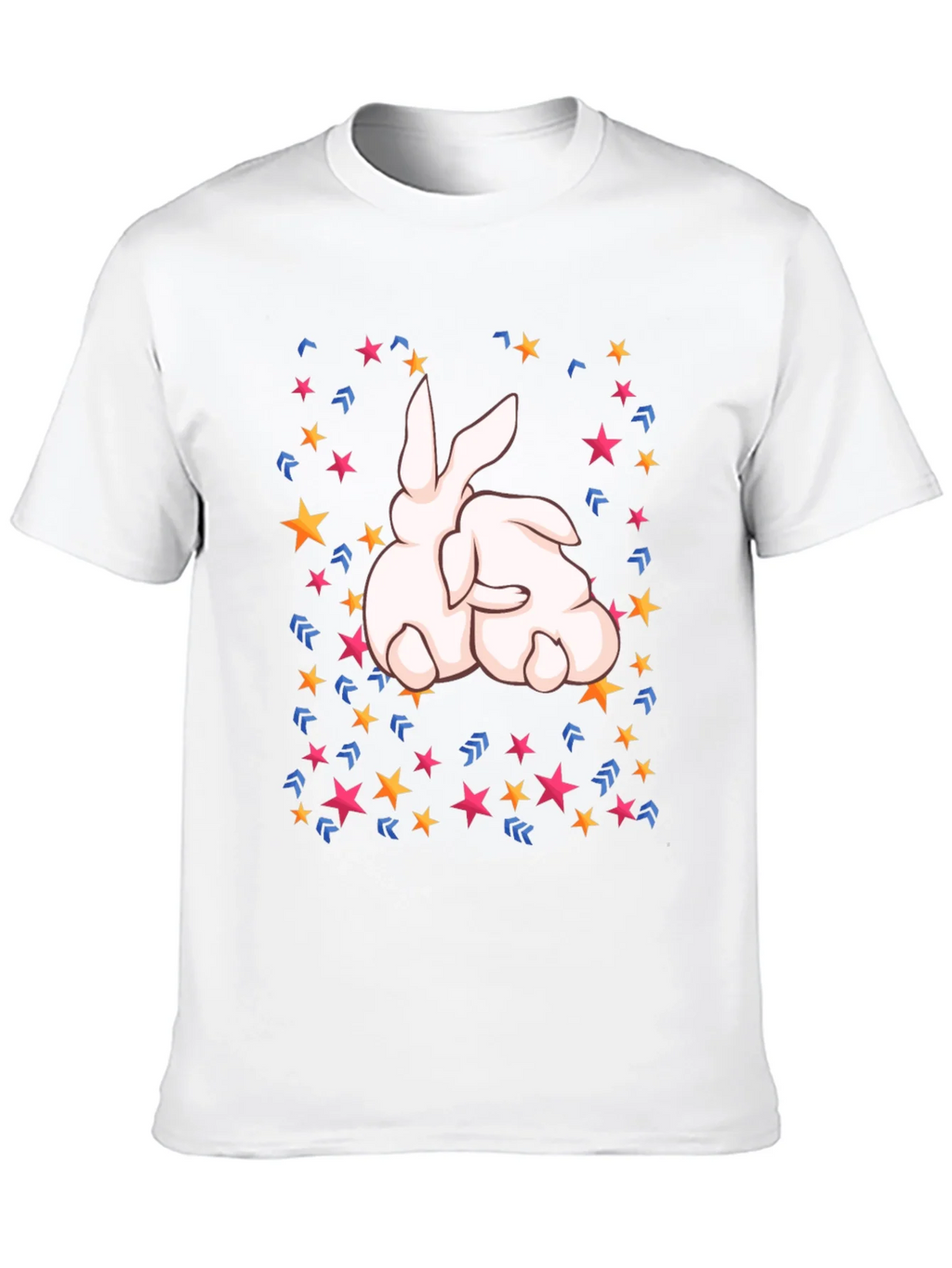Bunny Star Black T-Shirt product image 9