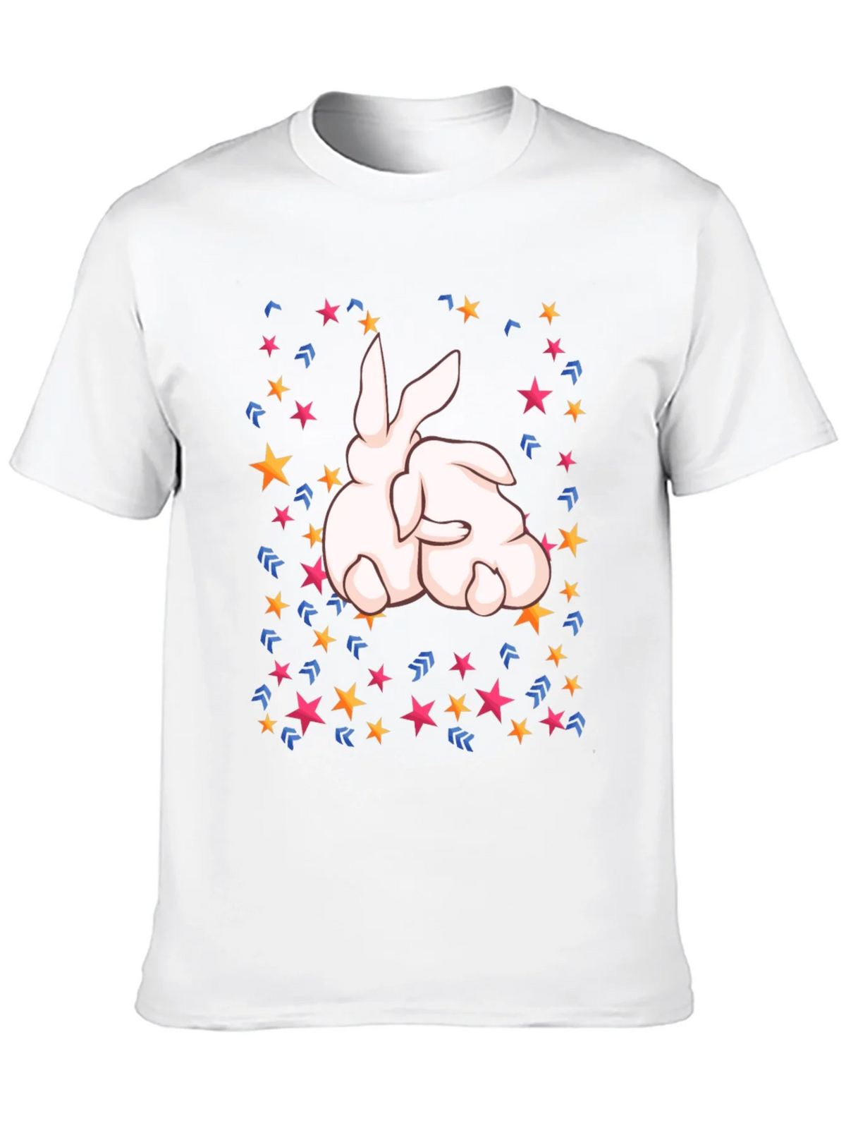 Bunny Star Black T-Shirt product image 9