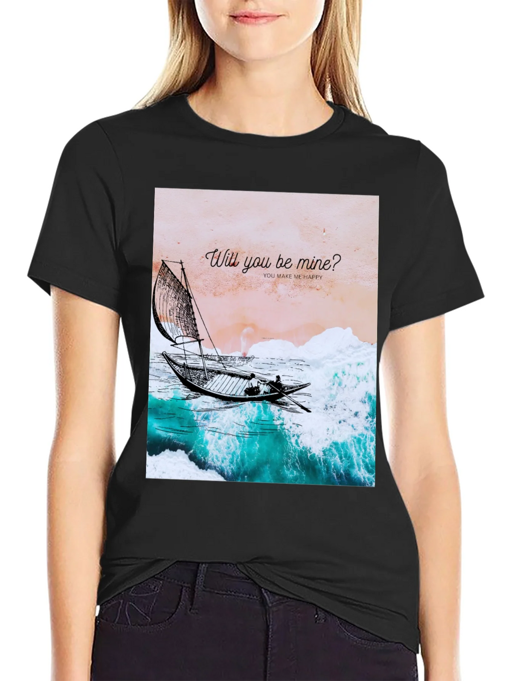 Nautical Romance Graphic Tee product image 1