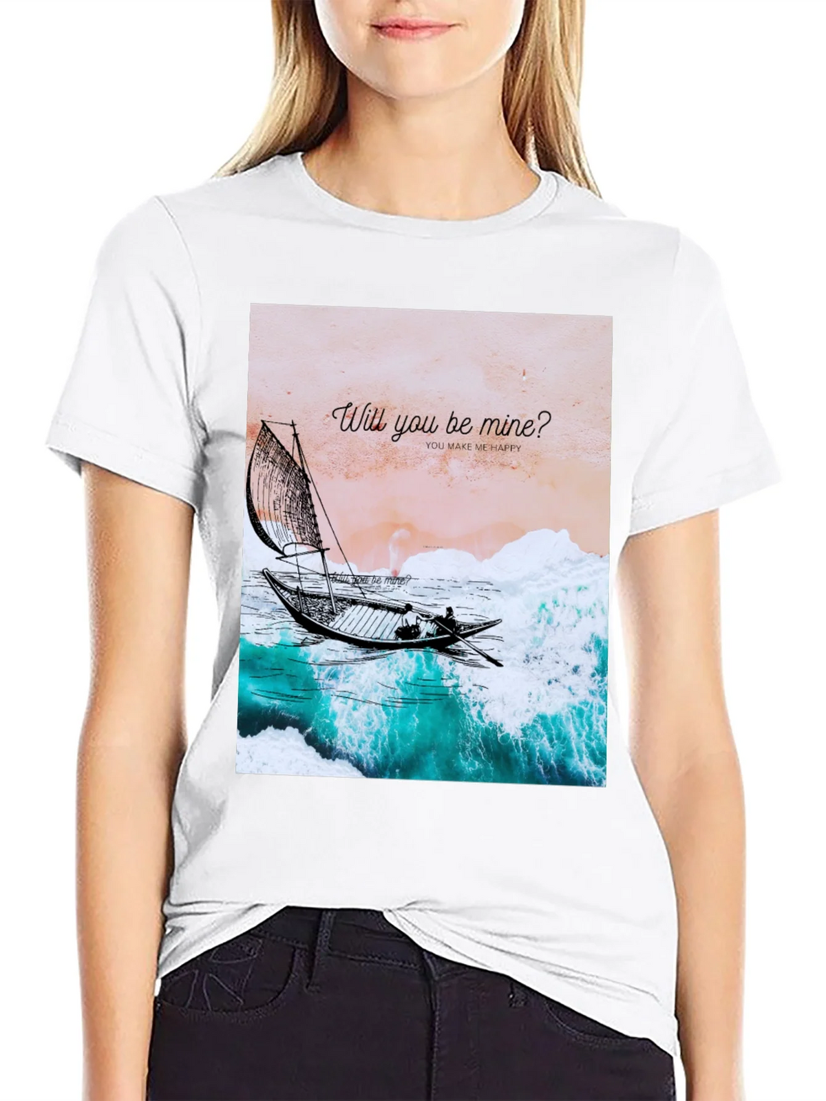 Nautical Romance Graphic Tee product image 2