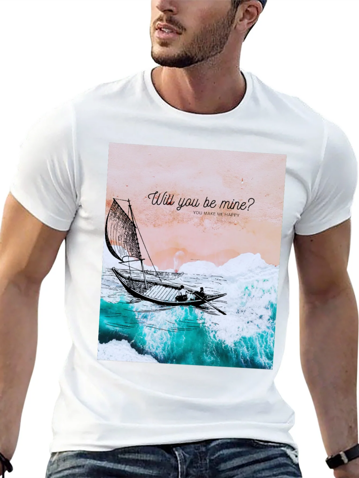 Nautical Romance Graphic Tee product image 5
