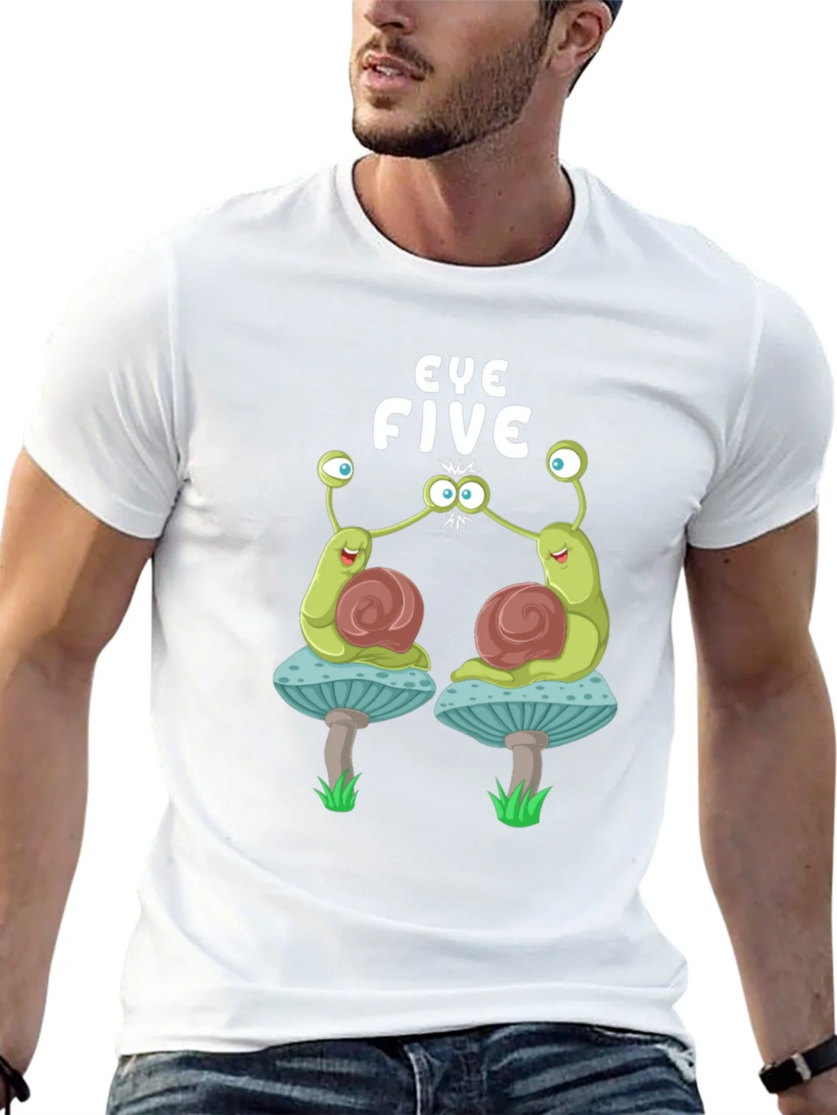 Eye Five Snail Graphic T-Shirt product image 12