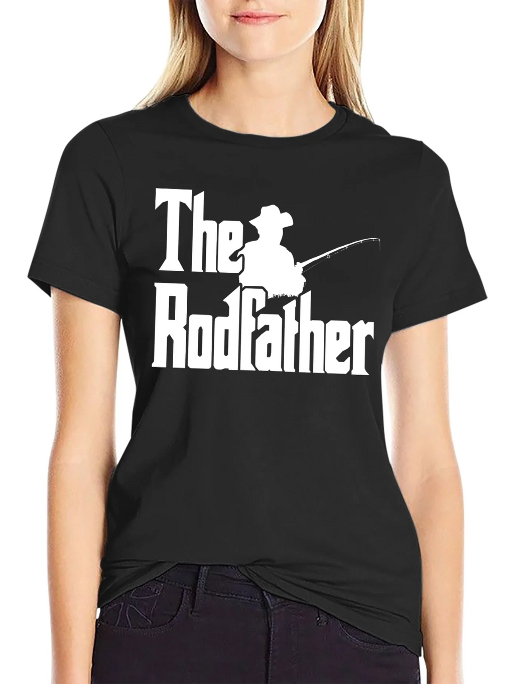 The Rodfather Fishing T-Shirt - Funny Angler Gift product image 2