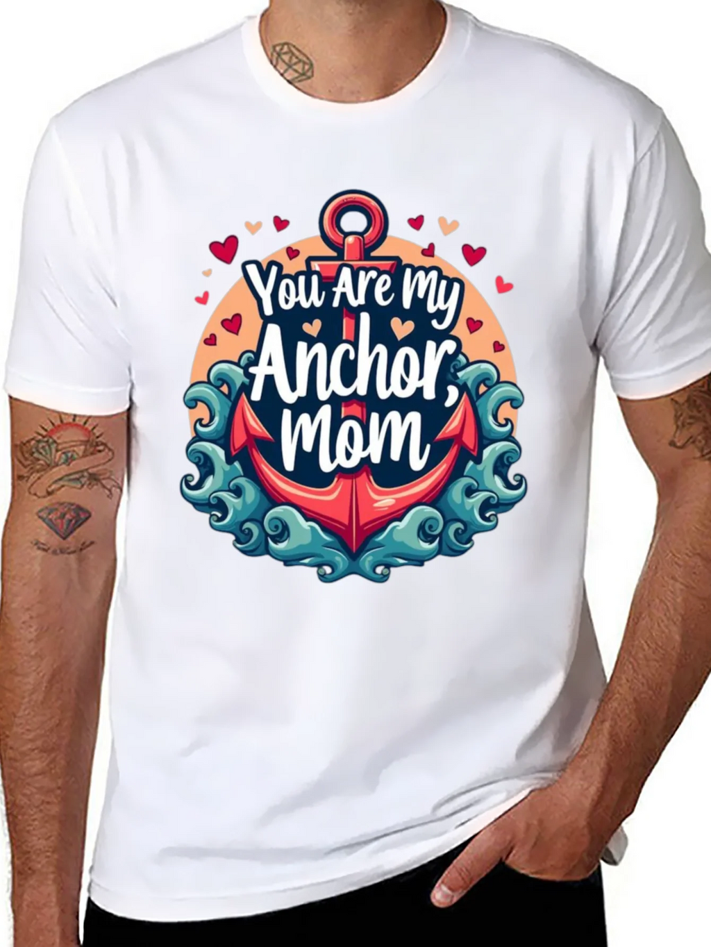 You Are My Anchor Mom - Graphic Tee product image 7