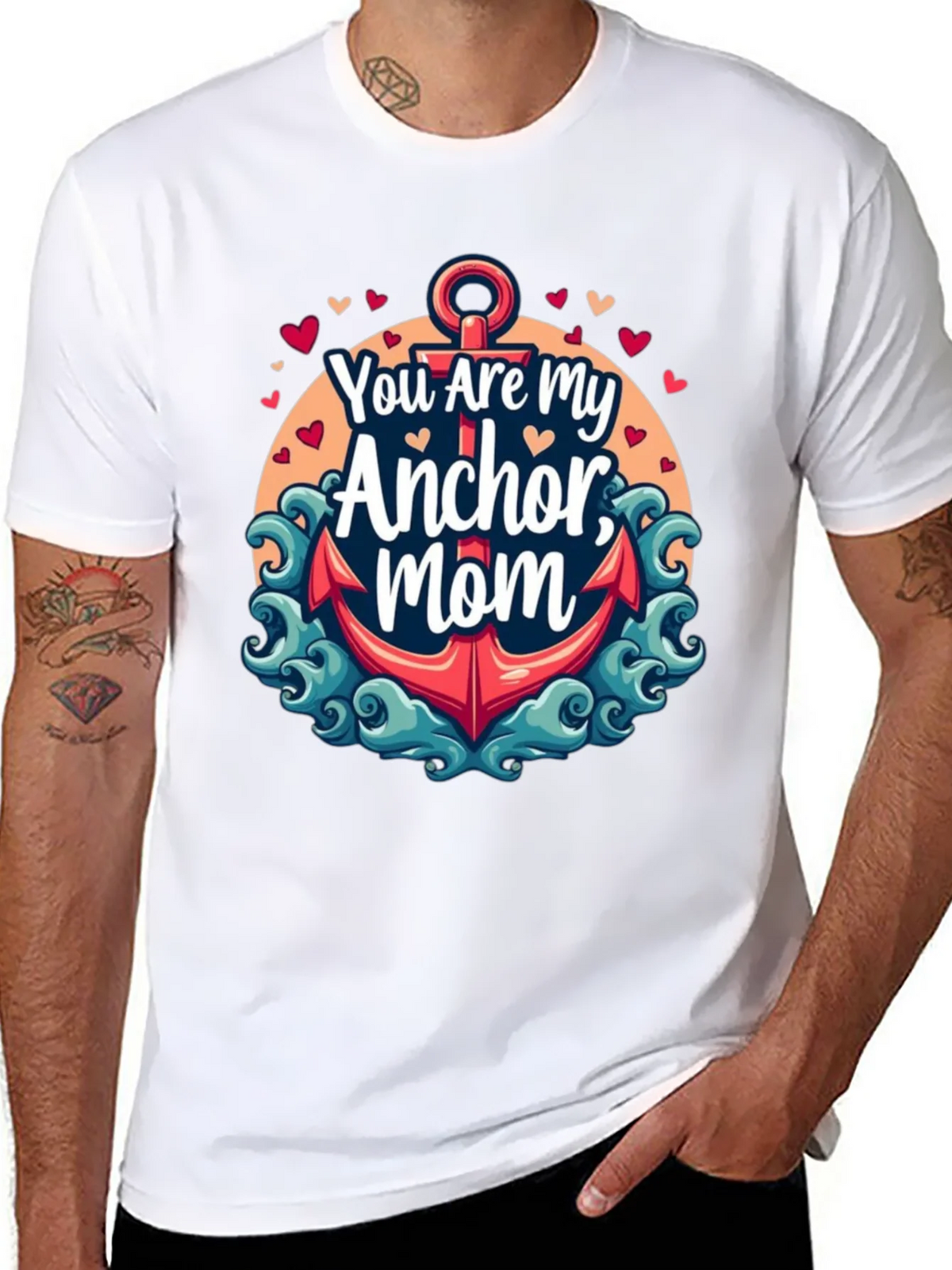 You Are My Anchor Mom - Graphic Tee product image 7