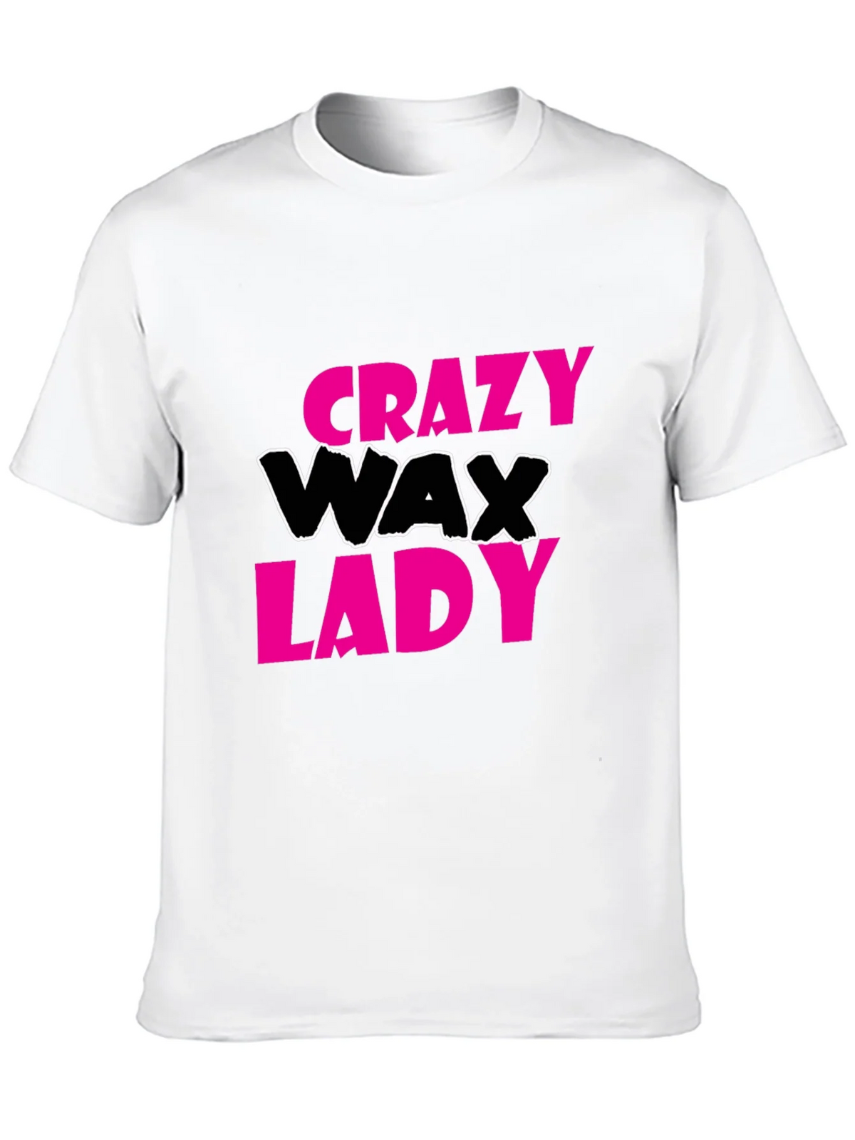 Crazy Wax Lady Graphic Tee - Black T-Shirt product image 9