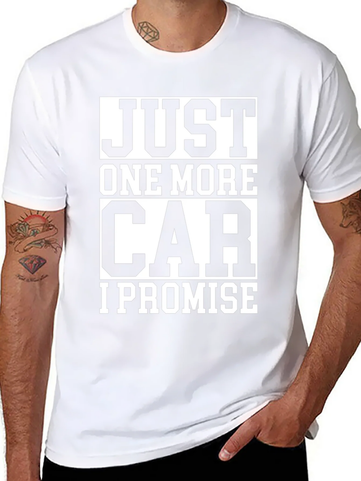 Just One More Car I Promise T-Shirt product image 7