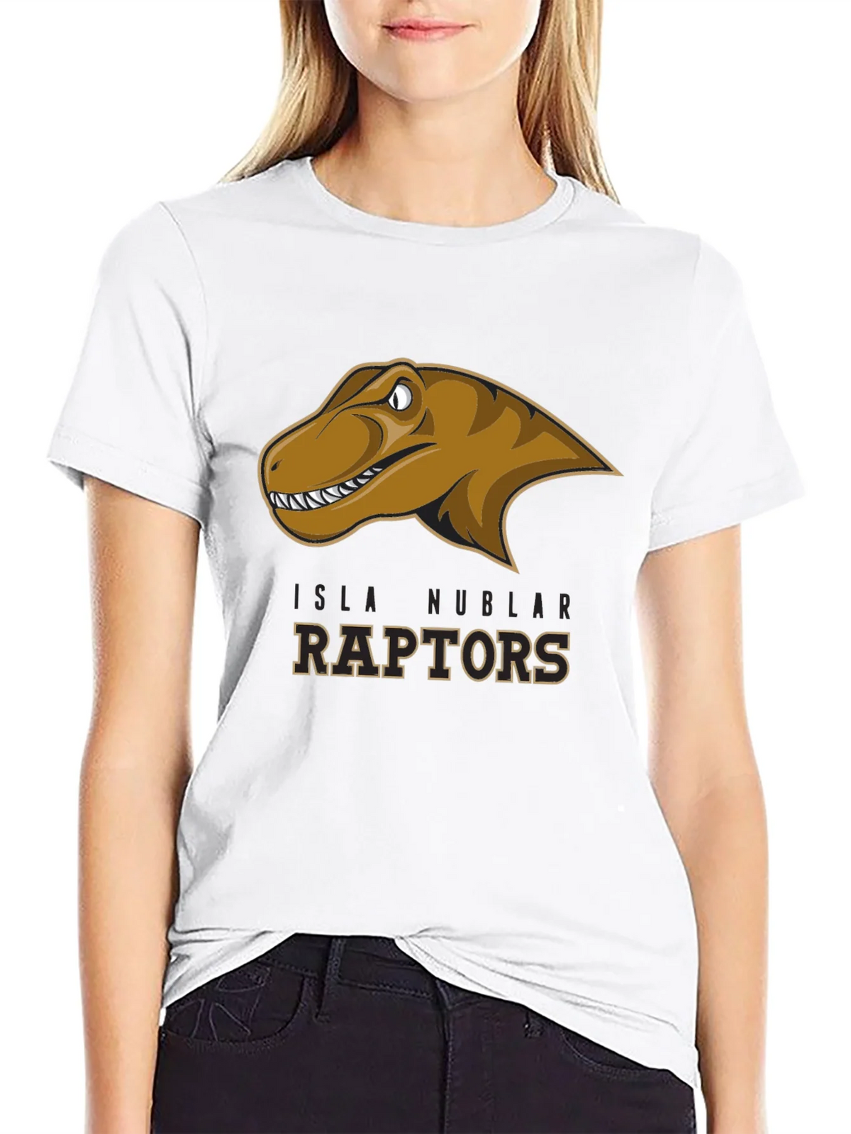 Isla Nublar Raptors Black T-Shirt product image 3