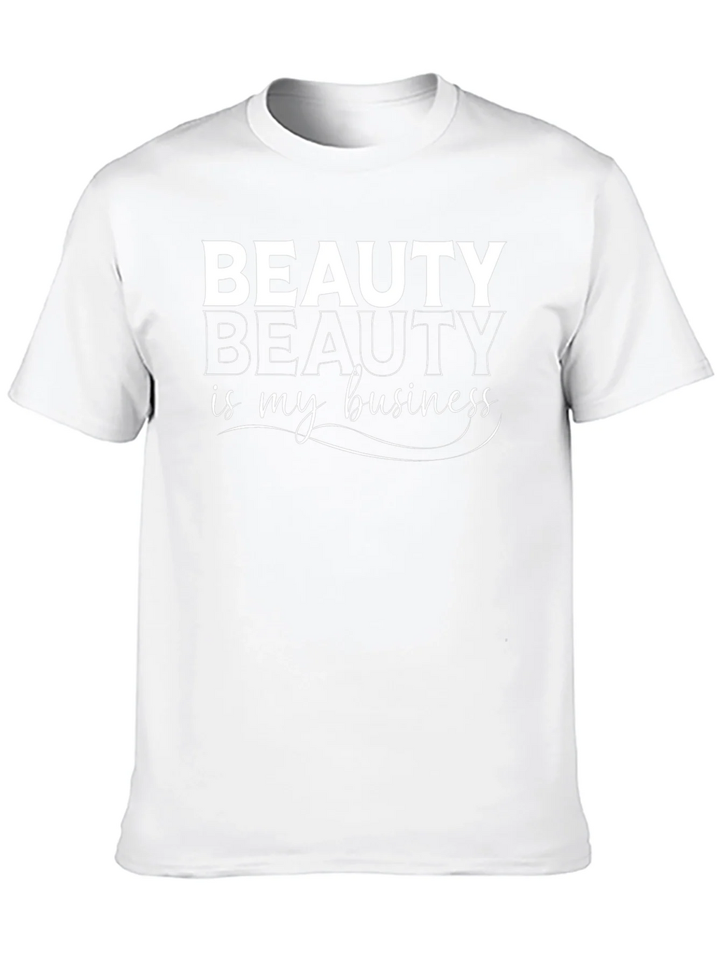 Beauty is My Business Graphic T-Shirt - Black product image 9
