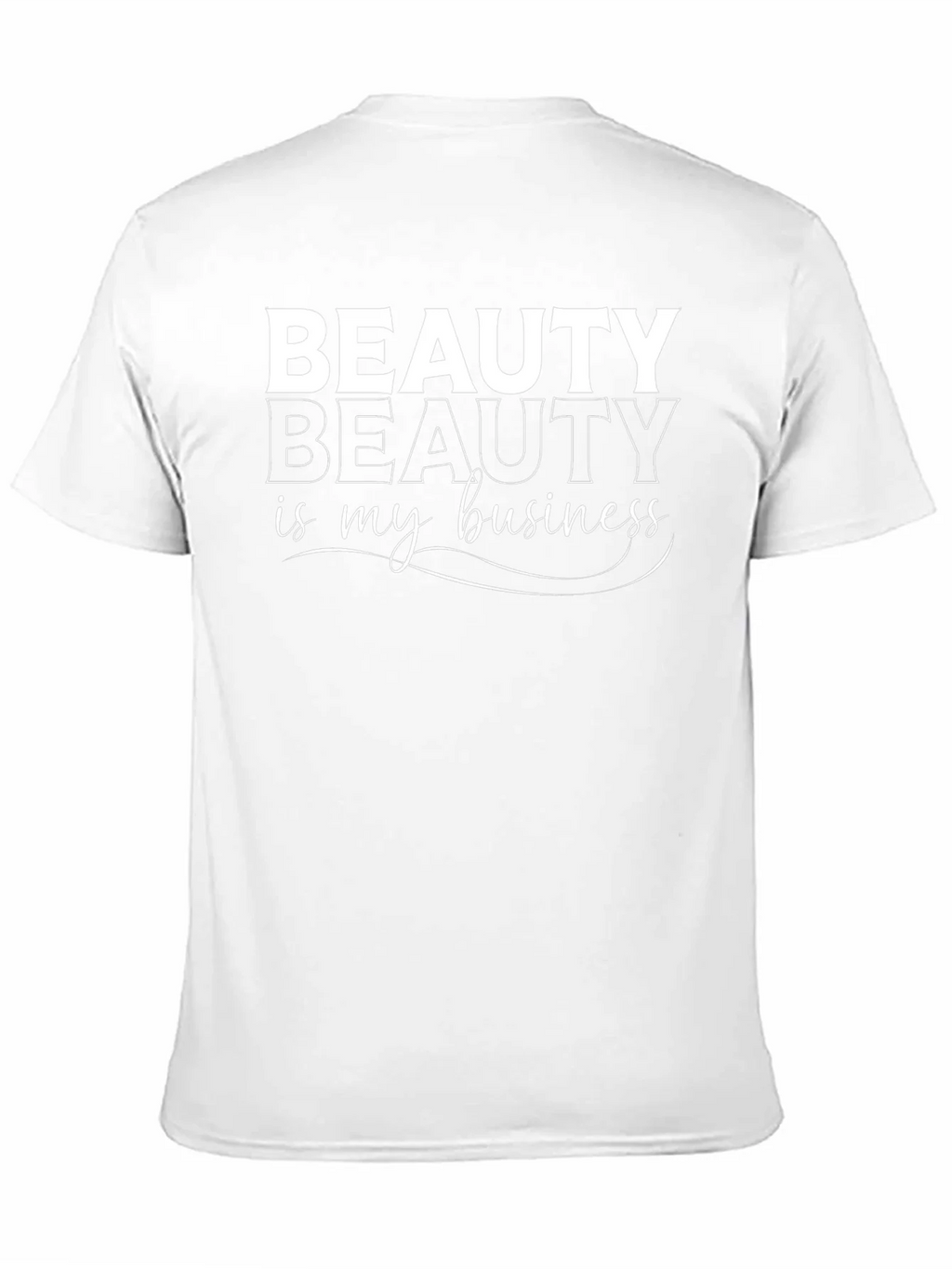 Beauty is My Business Graphic T-Shirt - Black product image 10