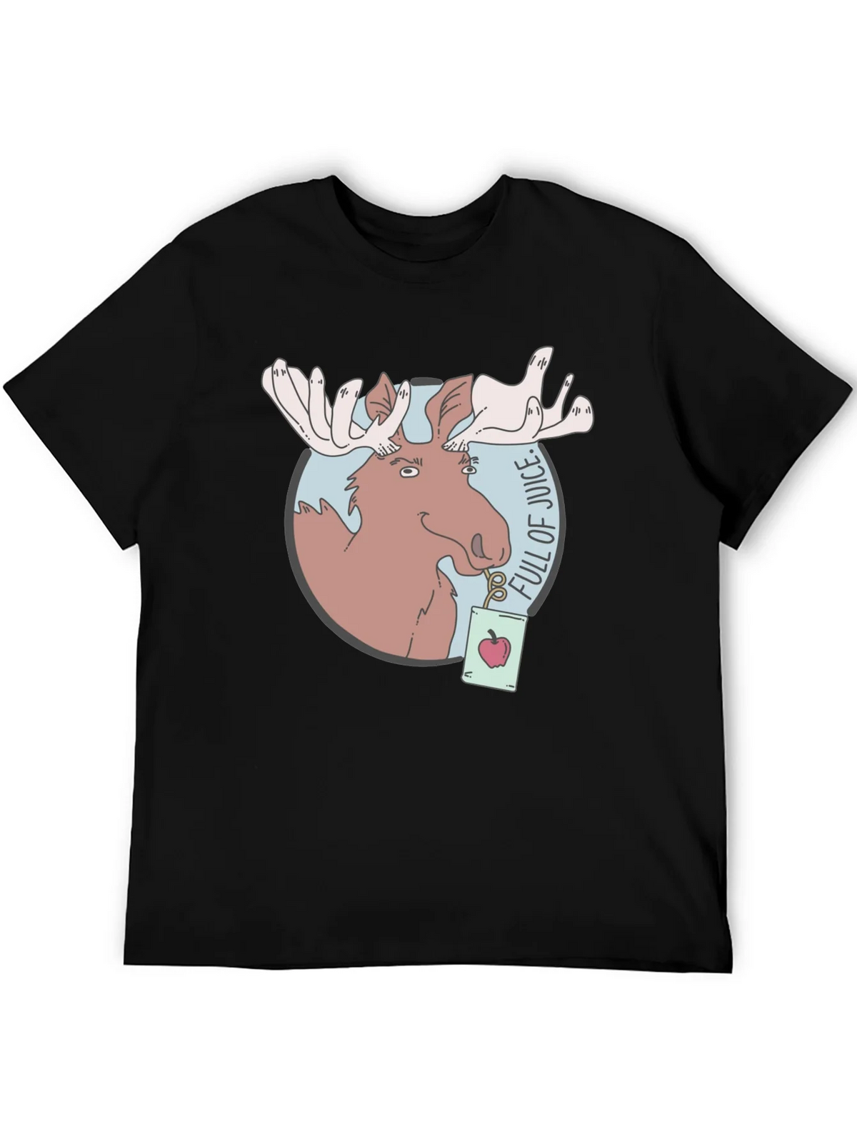 Moose Juice T-Shirt - Funny Cartoon Graphic Tee product image 2