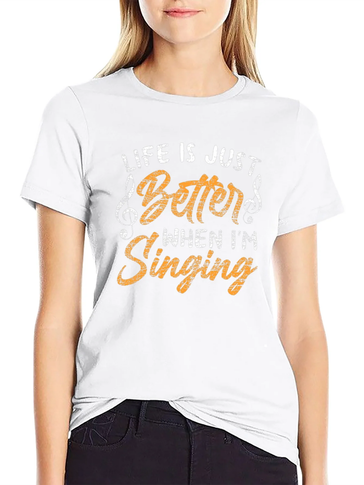 Life is Better When Im Singing Tee product image 8