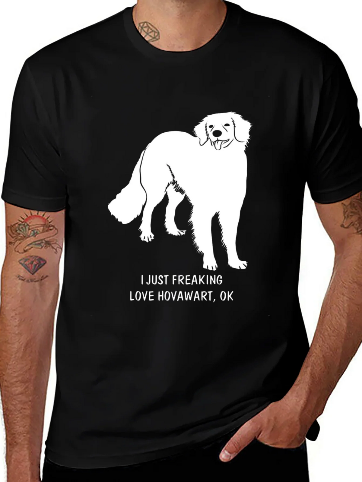 Hovawart Lover Graphic Tee product image 1