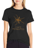 I Hate Mosquitos Graphic T-Shirt product image 1