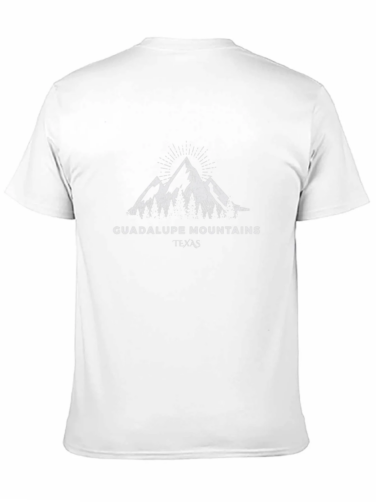Guadalupe Mountains Texas Black T-Shirt product image 5