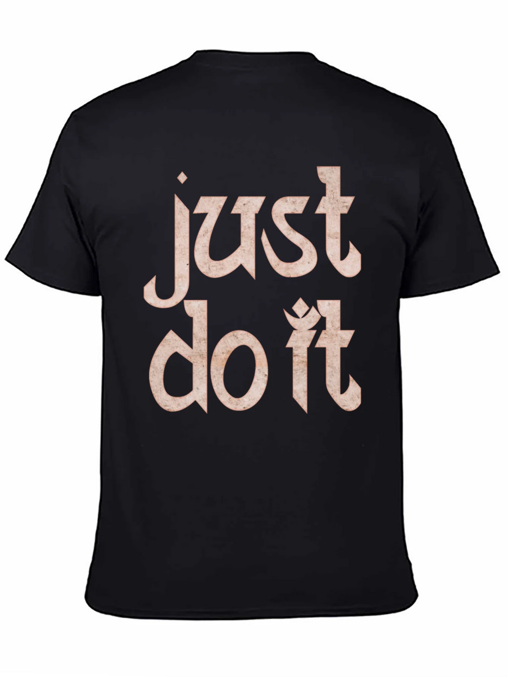 Just Do It Black Graphic Tee product image 4